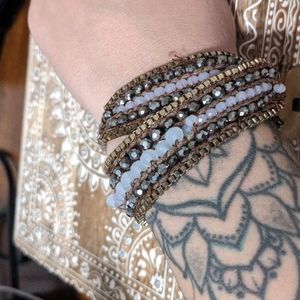 Bracelet that also can be used as a choker